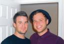 Mates: Olly Murs and Matt Dean