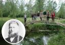 SAVED AND RESTORED: Dick Nunn's bridge was saved and revamped after villagers fought for their history