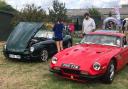 Successful day - Attendees enjoyed admiring some great classic cars at the event