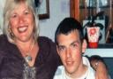 Melanie Leahy and son Matthew, who died in a mental health unit in 2012
