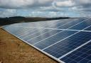 BIG PROJECT: he 49.9MW Willows Green Solar Farm near Felsted is the size of approximately 1,140 Olympic swimming pools