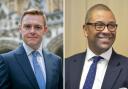 Colchester MP Will Quince and Braintree MP James Cleverly