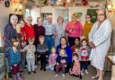 Pupils from Colour Wheel Montessori with Eastlight Community Homes residents at Oxley House (Picture: Paul Starr)