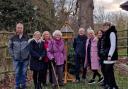 Colin's family donated a bird table to the home in memory of the former resident
