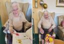Celebrating - Rose received over 700 cards for her 103 birthday