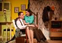 Performers - Daniel James and Lucy Parrett in Home, I'm Darling