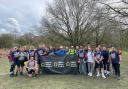 Fantastic - the group of Higher House Project walkers who took on the March in March charity walk for Combat Stress