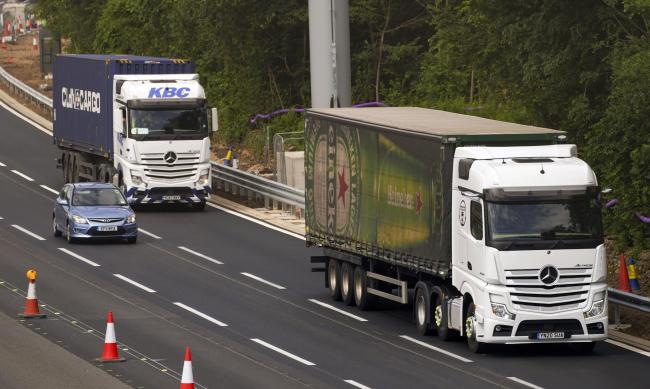 It has led to employers attempting to entice drivers with hefty pay packages and the option for extra bonuses. Picture: PA