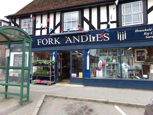 Pun – Fork 'Andles has a recognisable name from the famous Two Ronnies sketch