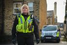 Undated BBC handout photo of actress Sarah Lancashire as Sergeant Catherine Cawood in Happy Valley