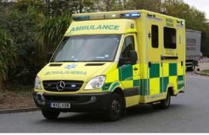 Braintree and Witham Times: Waiting times - an ambulance