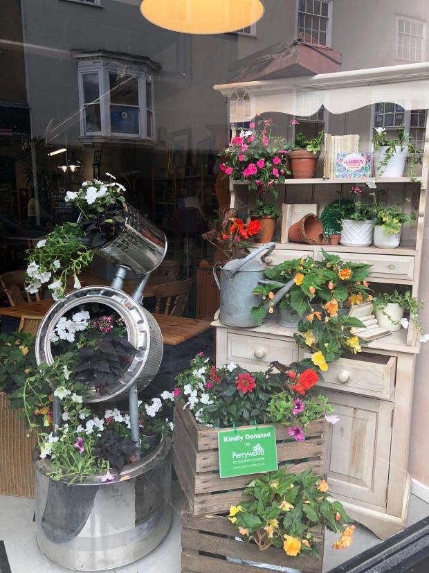 Braintree and Witham Times: Emmaus charity shop window display