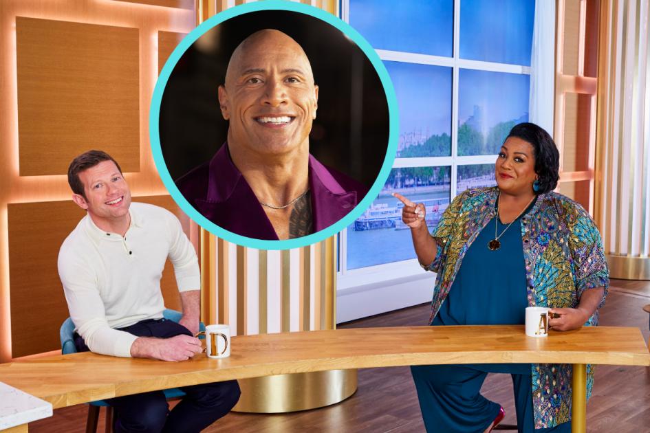 Alison Hammond and The Rock reunite on ITV This Morning | Braintree and Witham Times