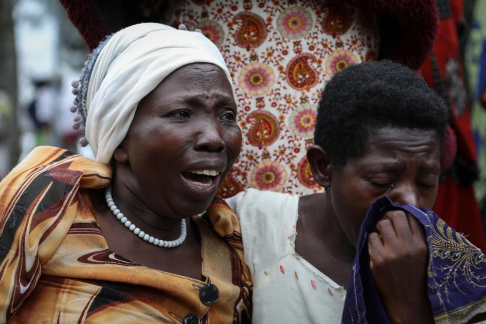 Ugandan border town prepares to bury victims of rebel massacre