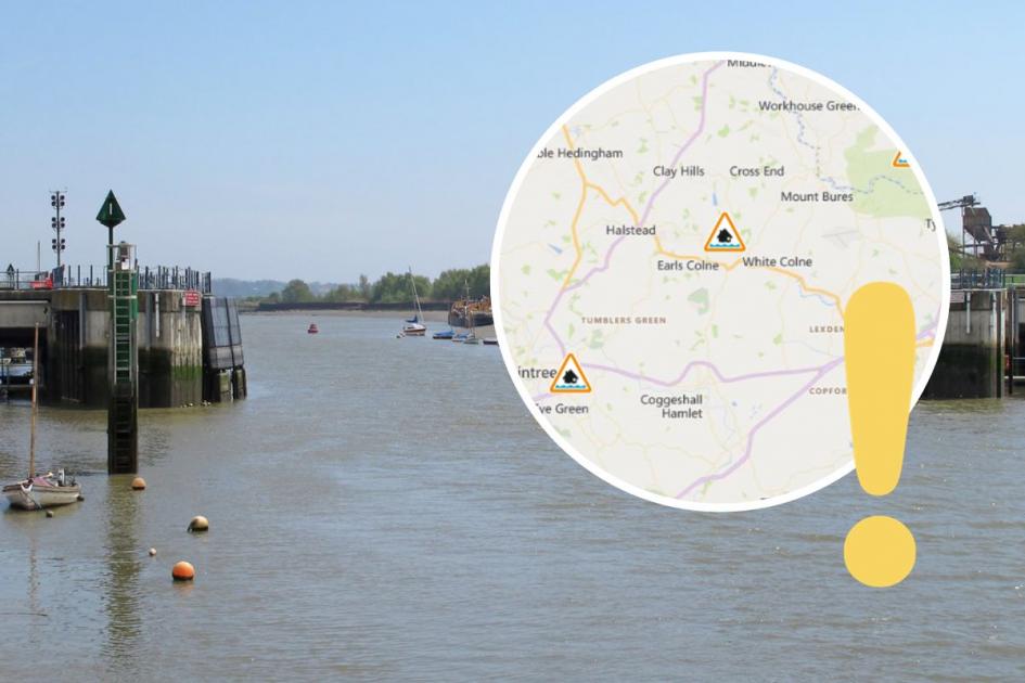 Weather: Flood alert extended for north and mid Essex | Braintree and Witham Times 