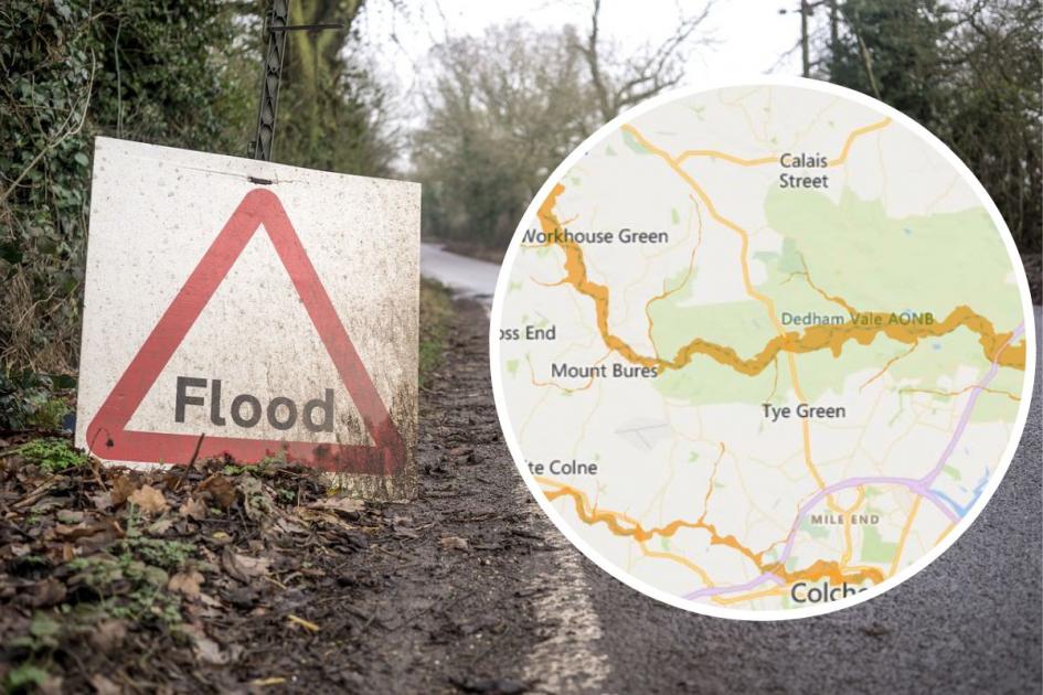Essex flood alert issued for Colchester, Halstead and Dedham | Braintree and Witham Times 