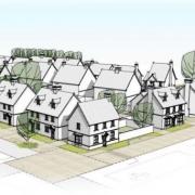 A proposed drawing of what the homes might look like