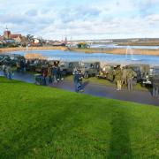 Jeeps from all eras attracted the crowds at the return of Essex HMVA Winter Gathering