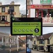 Here are the latest food hygiene ratings handed to eateries in the district. Photos: Google Street View