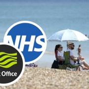 The NHS has issued advice for residents as the ongoing heatwave continues