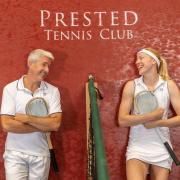 Rob and wife Claire are both Real Tennis champions