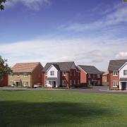A computer-generated image of homes at New Gimson Place in Witham (Picture: Bellway Homes)