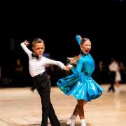 Bay and Tobias were crowned under-10 Latin champions at the UK Open Internationals (Picture: Matteo Prezioso/Precious Photografy)