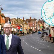 Major Changes: Matt Hancock MP and James Cleverly MP opposed the Halstead and Haverhill merger, but there could still be significant changes to the Braintree constituency (Credit Inset: PA)