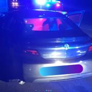 The driver was stopped on route to Stansted Airport