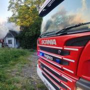 Inferno - Multiple fire crews were called to a fire at a Feering bungalow