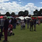Cancelled - revellers enjoying a previous village fete event