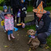 HAPPY FACES: Children loved the Halloween event