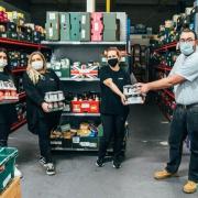 Braintree Area Food Bank during the pandemic
