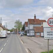 Restrictions - A Google Maps image of Hatfield Peverel