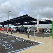 Pioneers- Gridserve electric vehicle charging forecourt in Great Notley