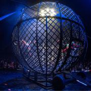 Thrilling - The Big Kid Circus's 'globe of death'