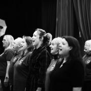 Practice makes perfect - members of the Witham  Amateur Operatic Society rehearsing for Calendar Girls
