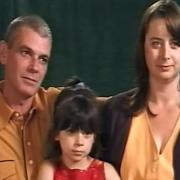 Star - Left to right: Colin Corrigan, Natasha Corrigan, and Julie Corrigan on Castaway 2000 24 years ago