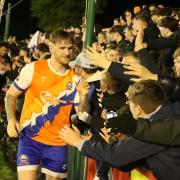 Moving on: Joe Grimwood has left Braintree Town and joined Barnet.