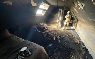 Devastation - a fire caused by a vape ripped through a bedroom in Chelmsford