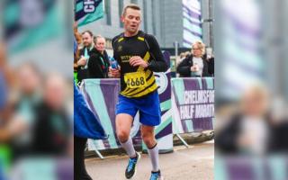 Fine run: Jamie Davison led the way for Witham Running Club, posting a personal best at the Writtle 5 Mile
