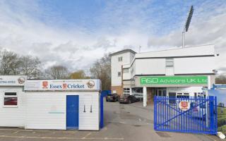 Location - a Street View image of the Cloud County Ground in Chelmsford where the event will take place